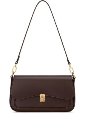 〽️ Women's Coffee Cute Hobo Mini Clutch Purses Zipper Small Crossbody Bag
